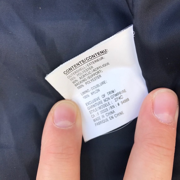 Vintage fleece winter coat size medium - Picture 4 of 9